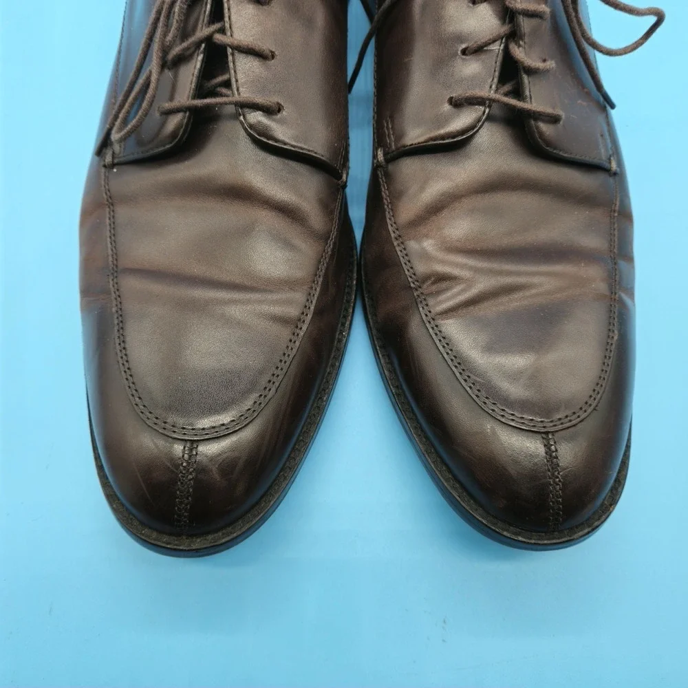 Cole Haan Grand OS Lenox Mens Sz 11.5 Hill Split Toe Derby Oxford Leather Shoes